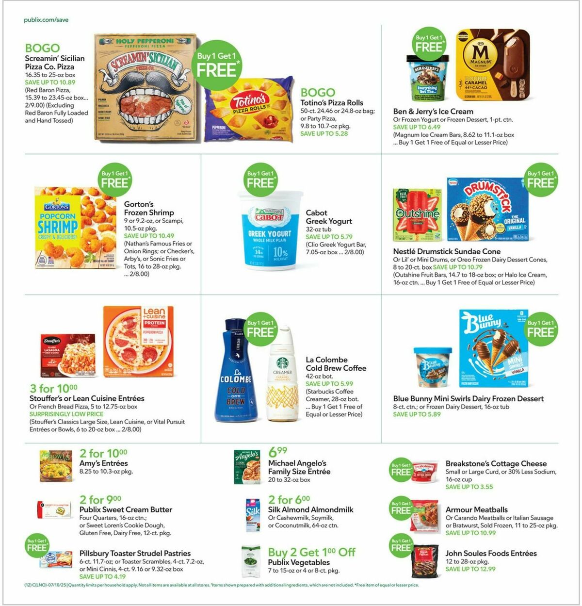 Publix Weekly Ad from July 9
