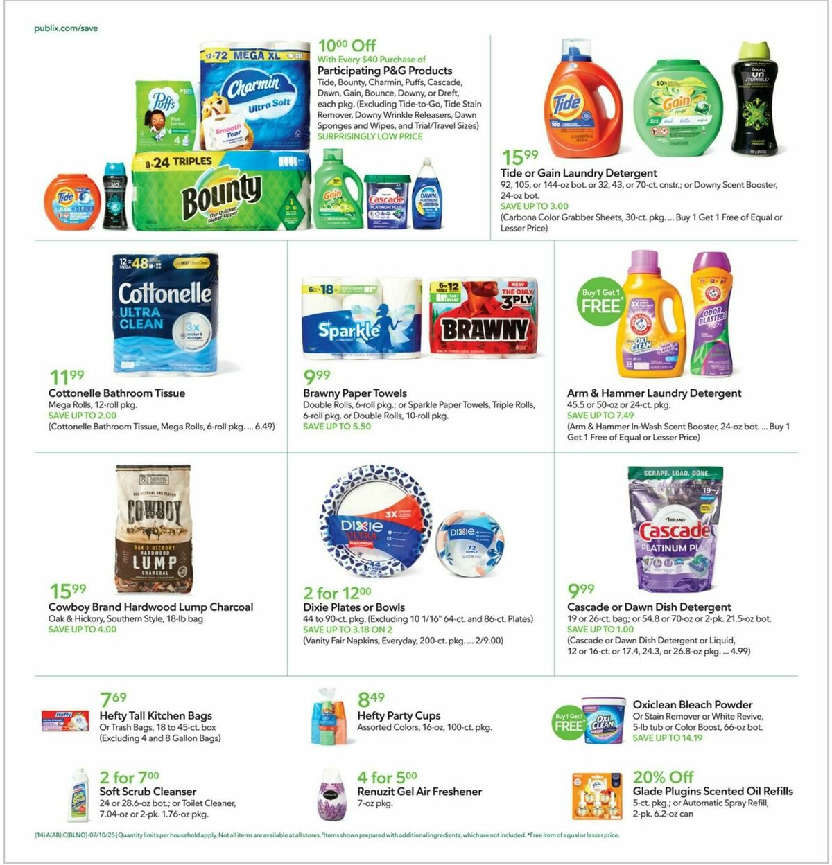 Publix Weekly Ad from July 9