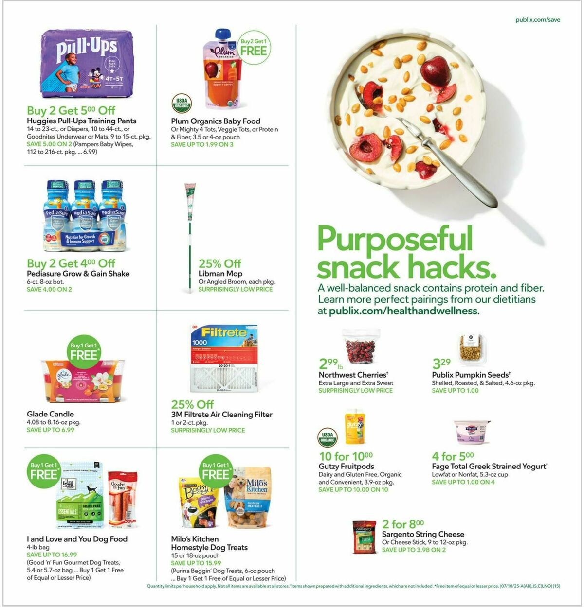 Publix Weekly Ad from July 9