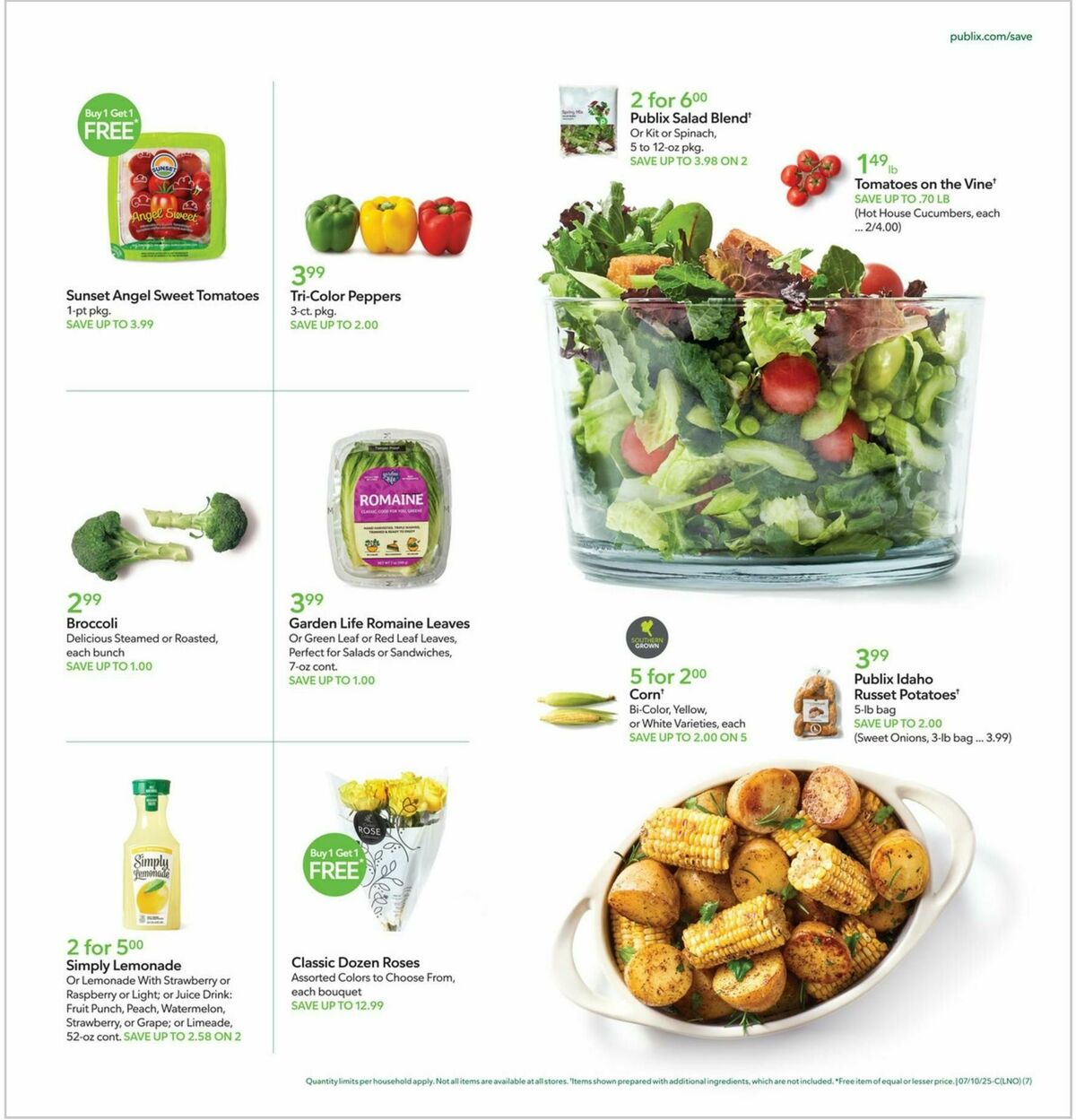 Publix Weekly Ad from July 9