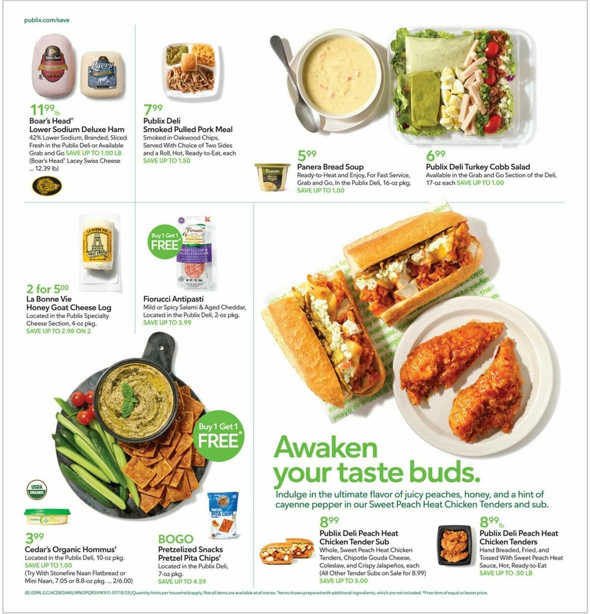 Publix Weekly Ad from July 9