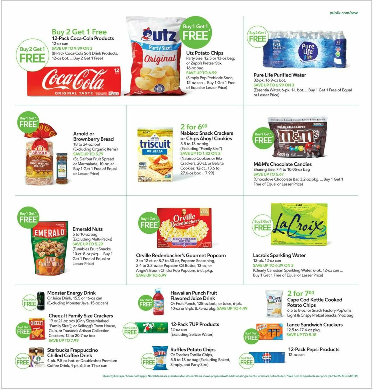 Publix Weekly Ad from July 16