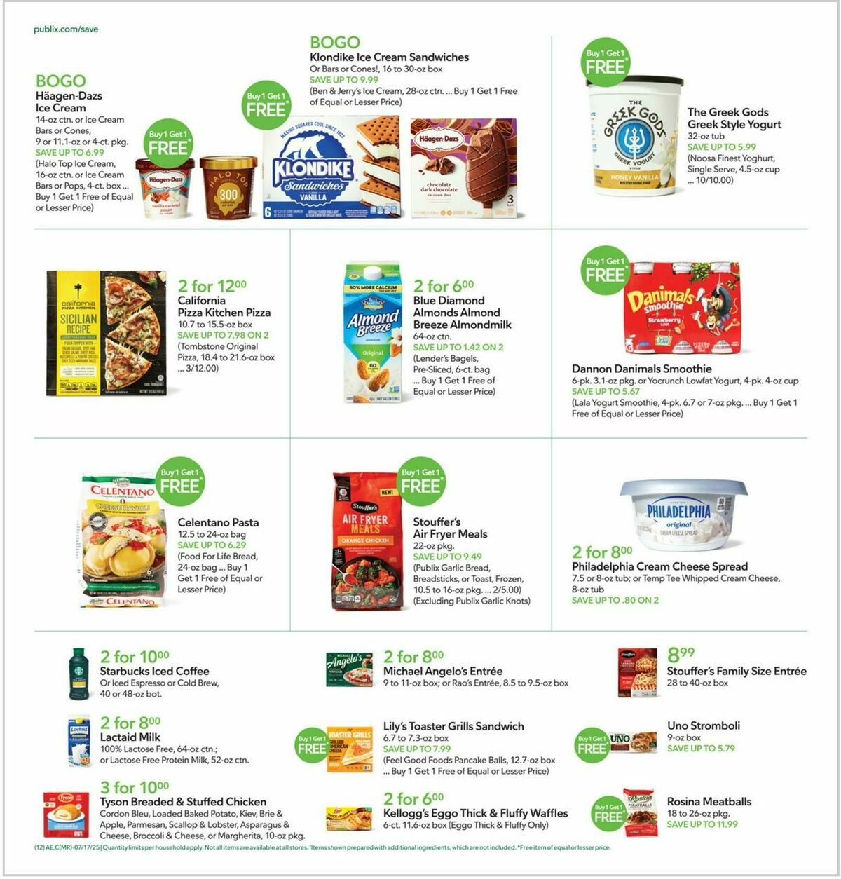 Publix Weekly Ad from July 16