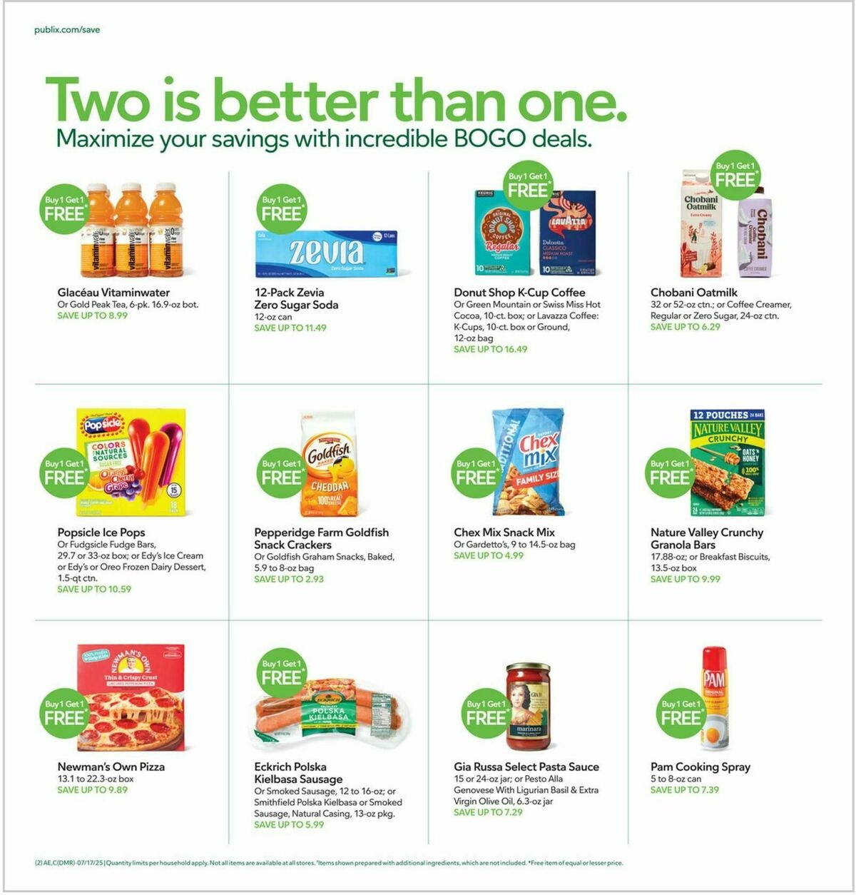 Publix Weekly Ad from July 16