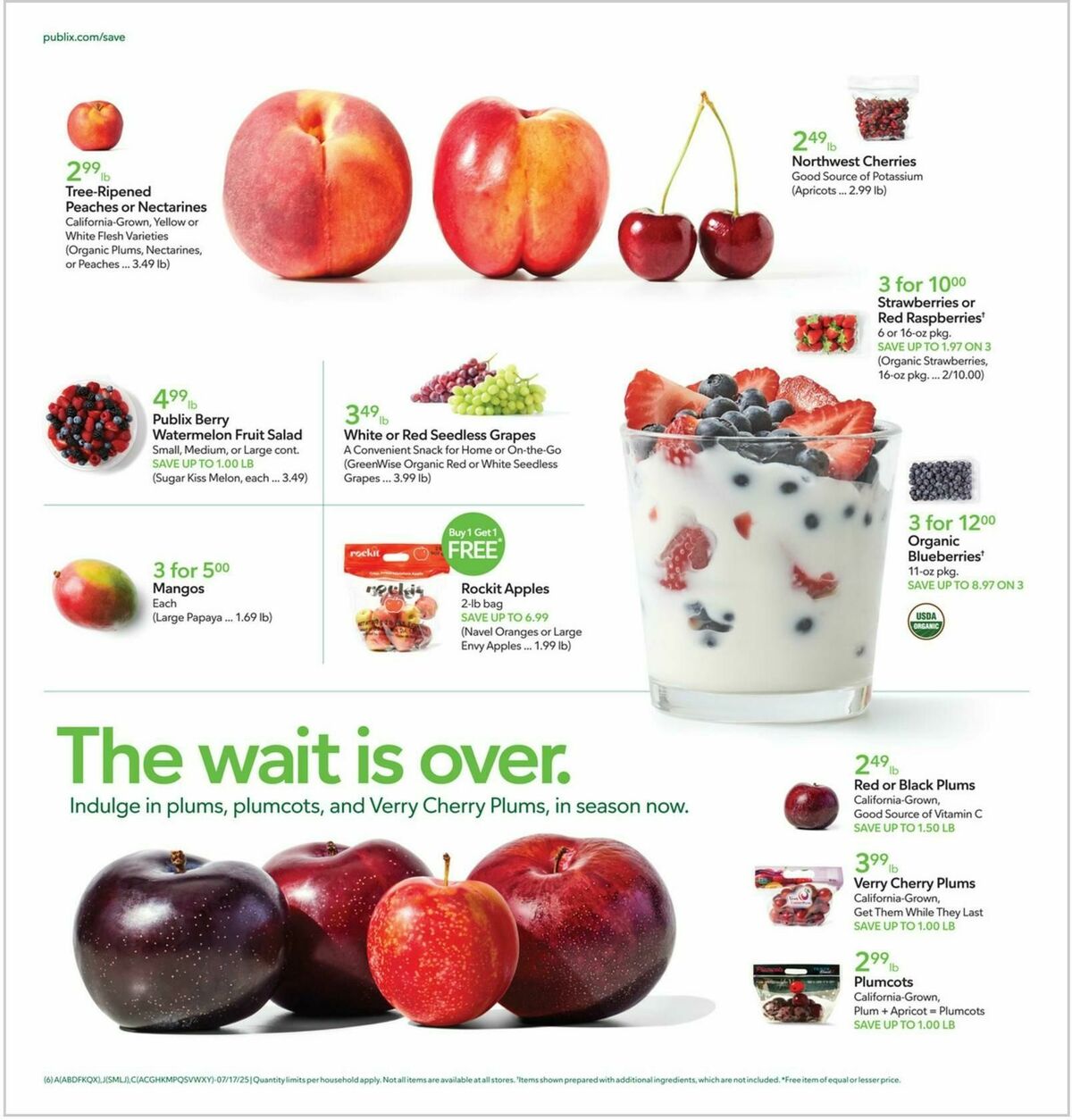 Publix Weekly Ad from July 16