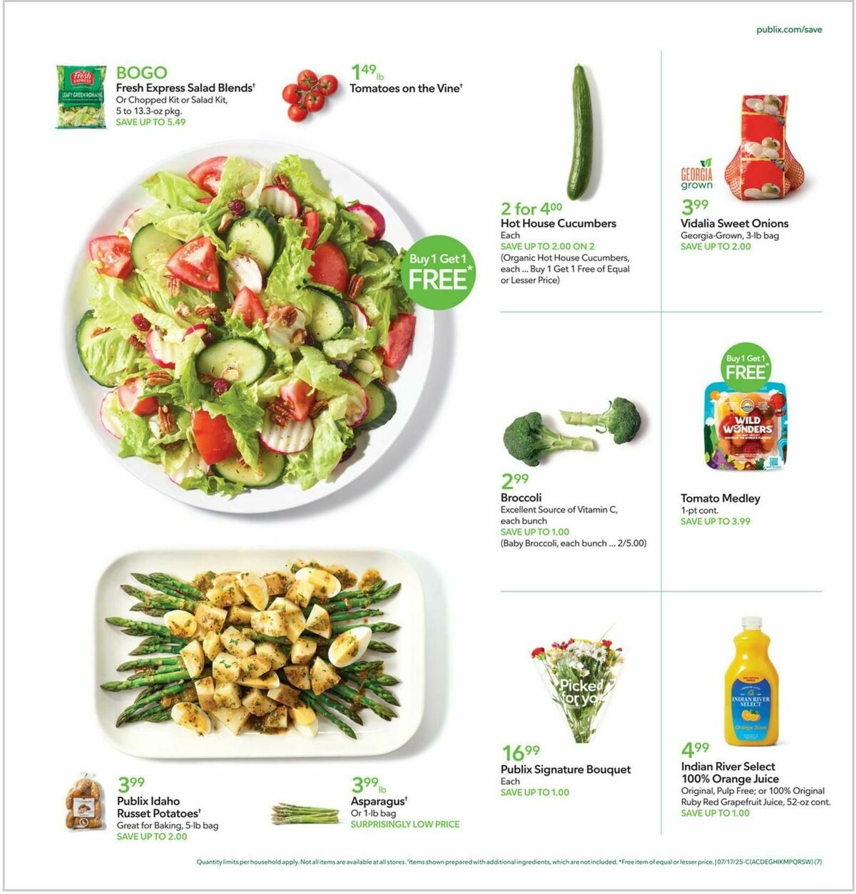 Publix Weekly Ad from July 16
