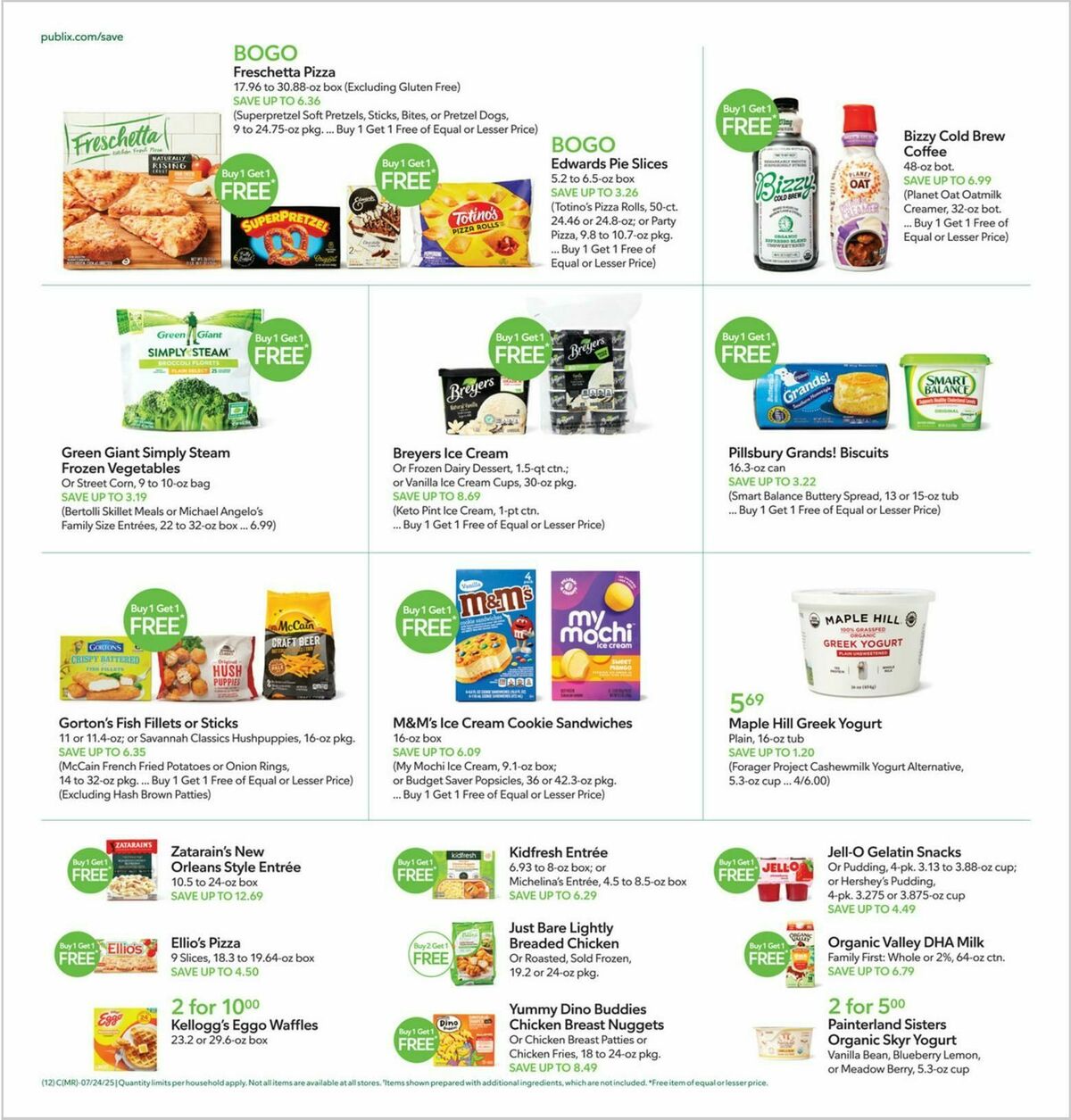 Publix Weekly Ad from July 23
