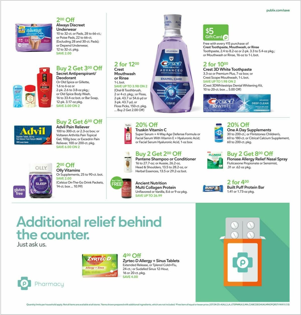 Publix Weekly Ad from July 23