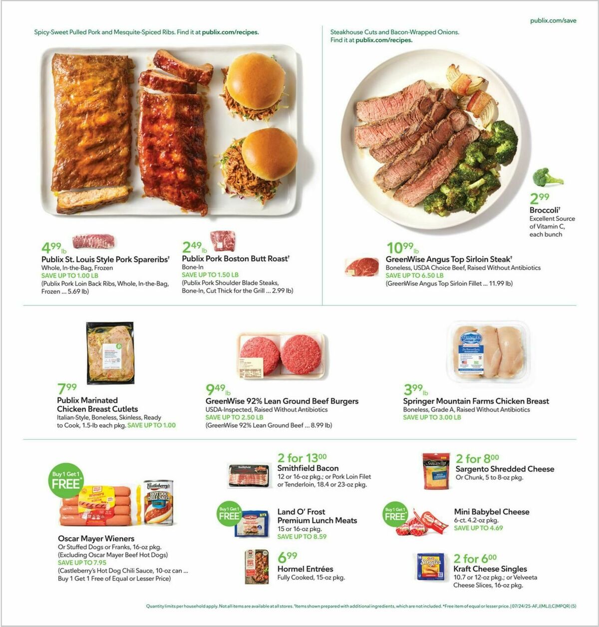Publix Weekly Ad from July 23