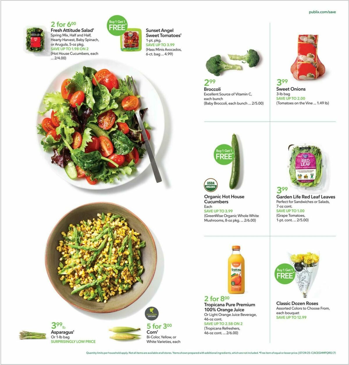 Publix Weekly Ad from July 23