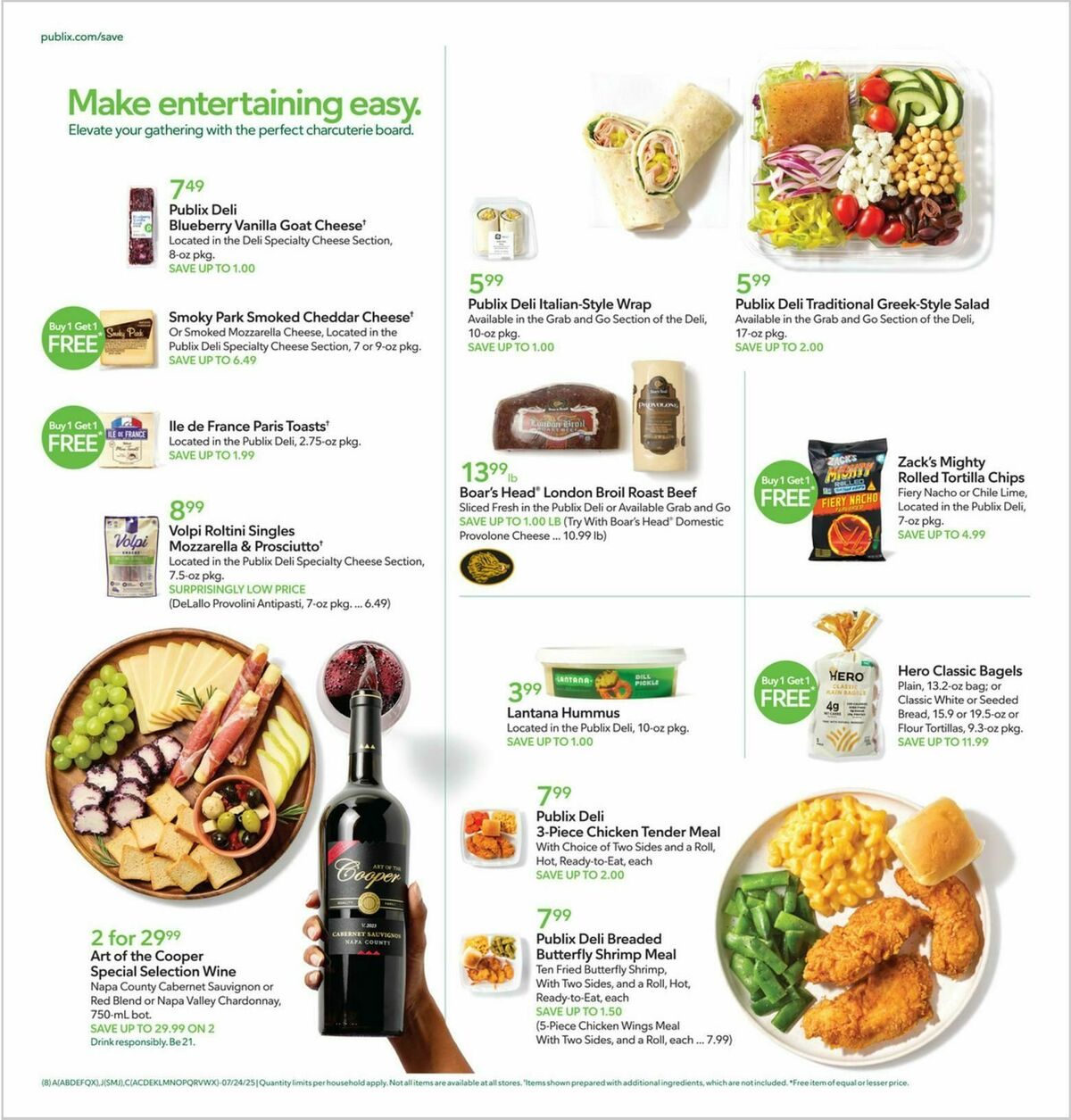 Publix Weekly Ad from July 23