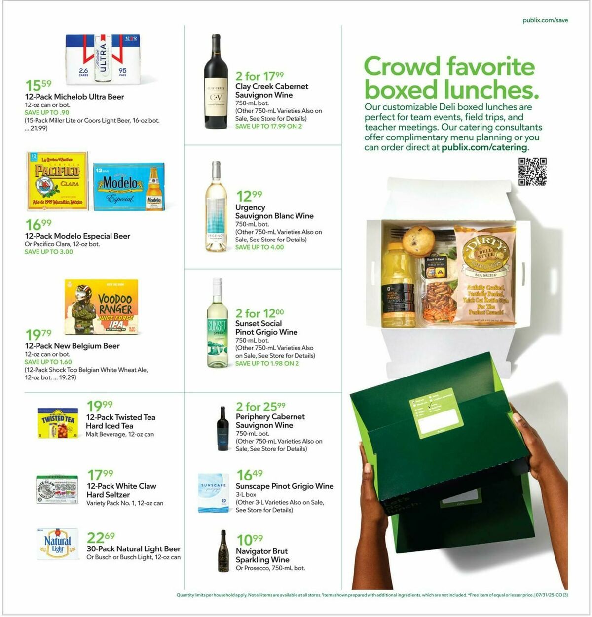 Publix Weekly Ad from July 30