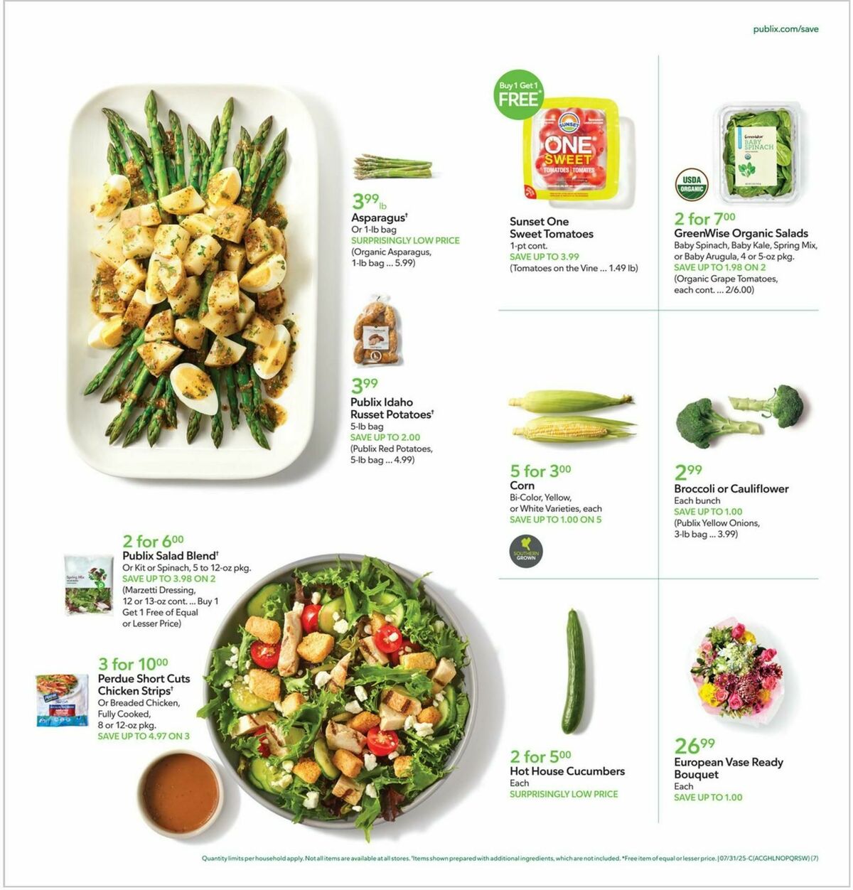 Publix Weekly Ad from July 30