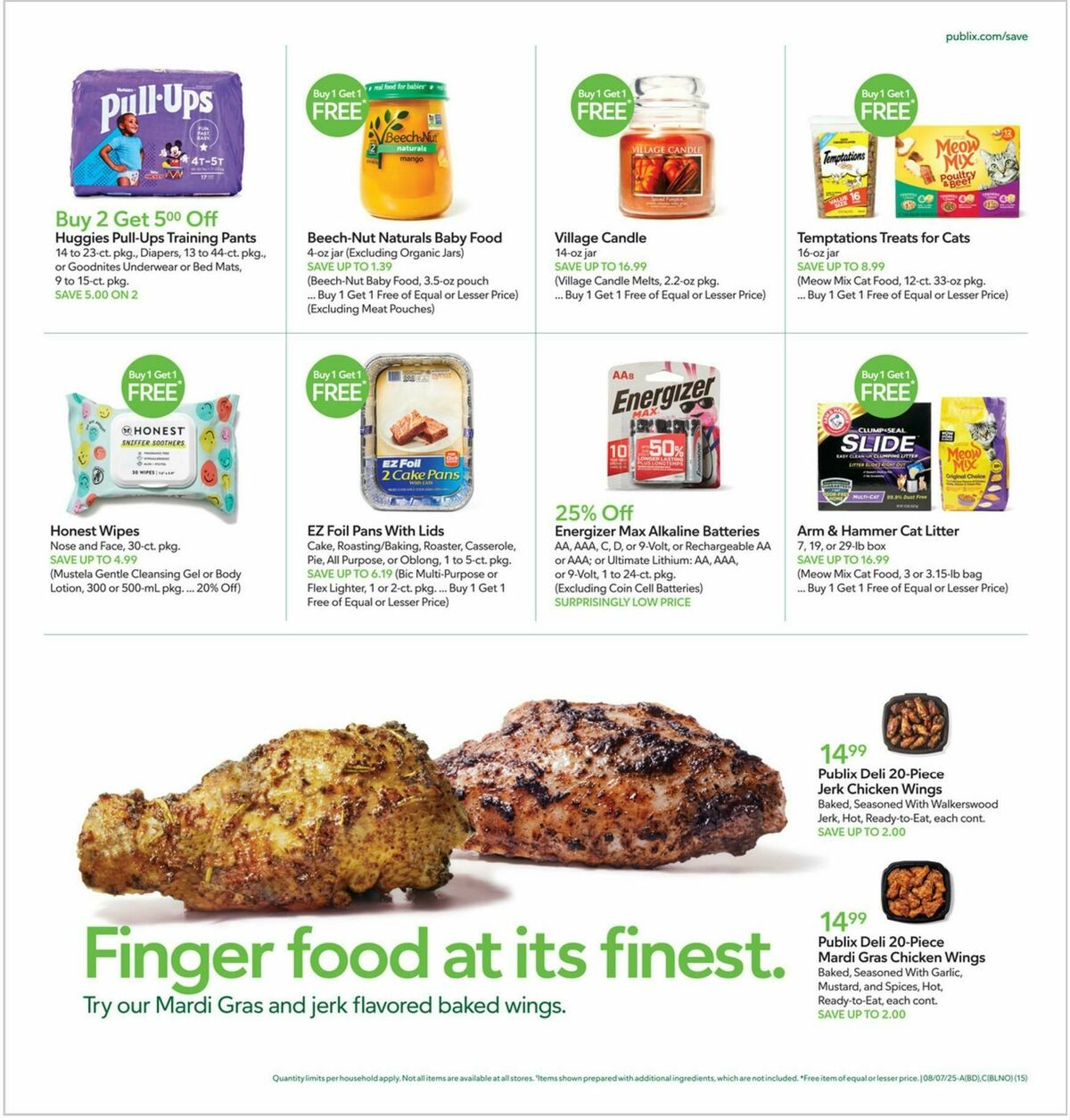 Publix Weekly Ad from August 6