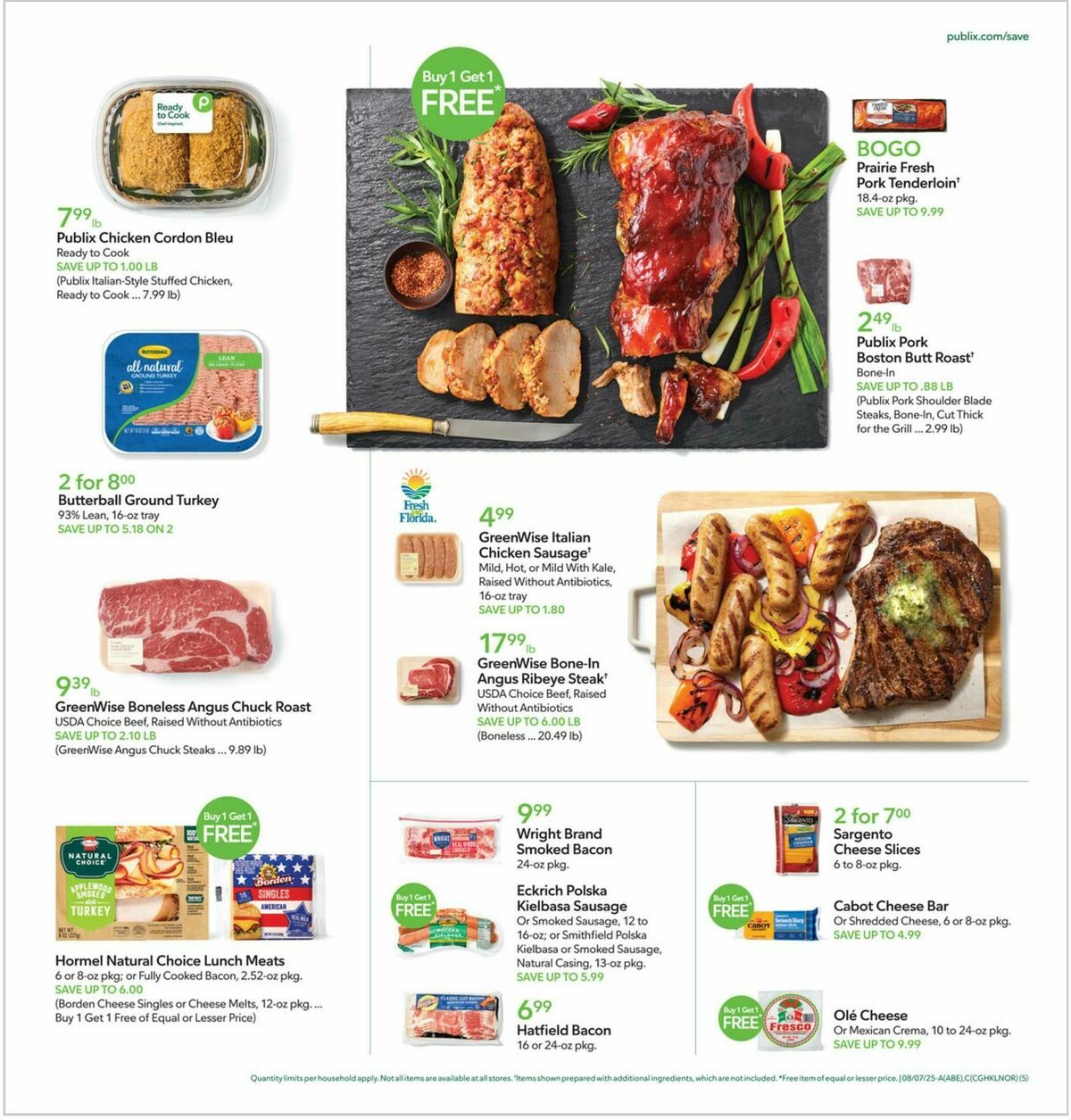 Publix Weekly Ad from August 6
