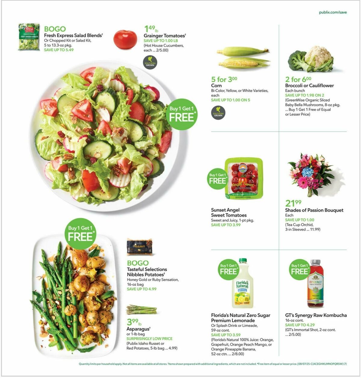 Publix Weekly Ad from August 6