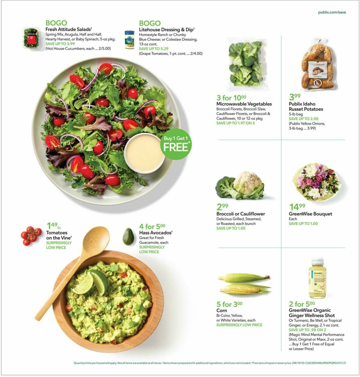 Publix Weekly Ad from August 13
