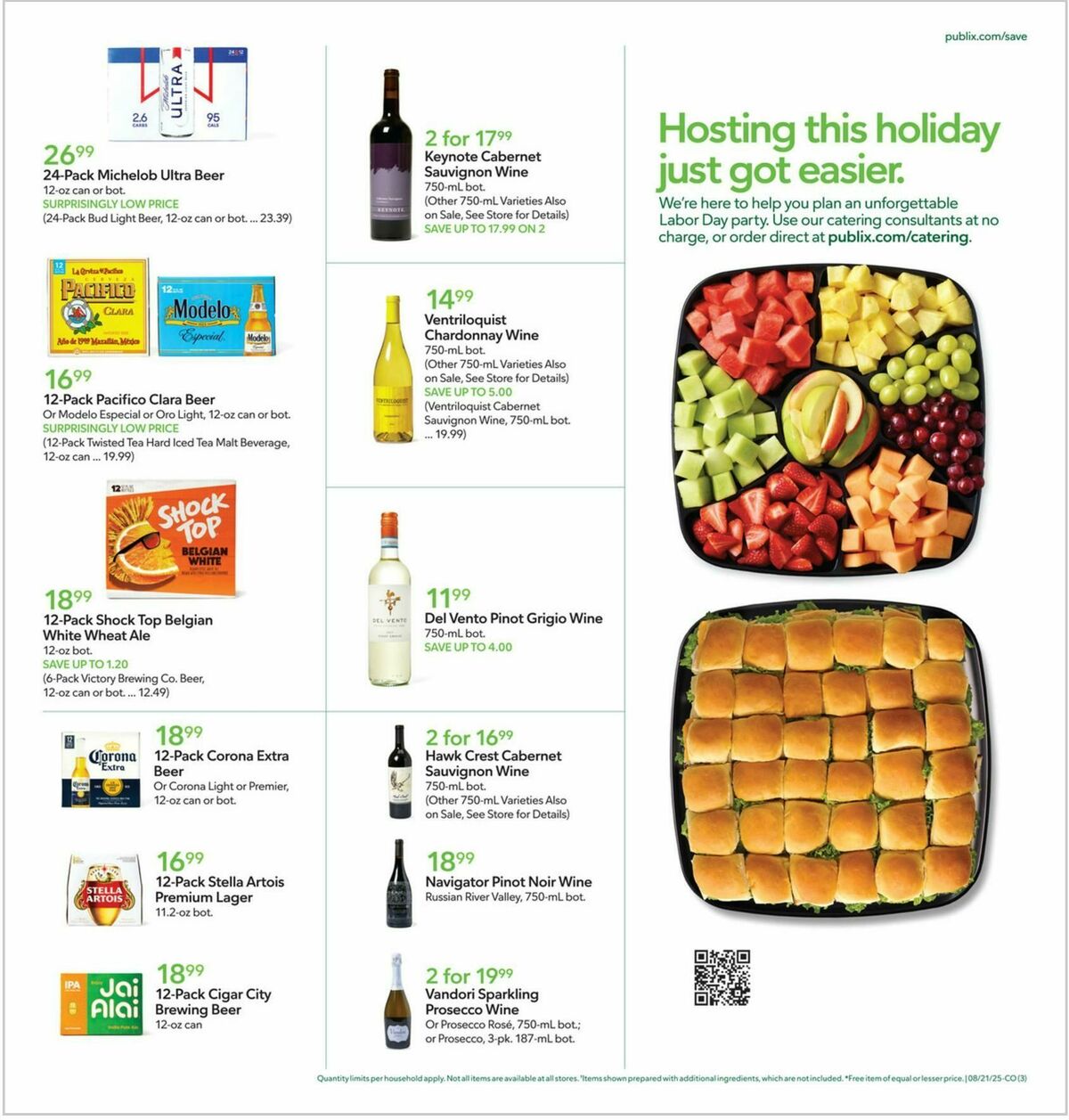 Publix Weekly Ad from August 20
