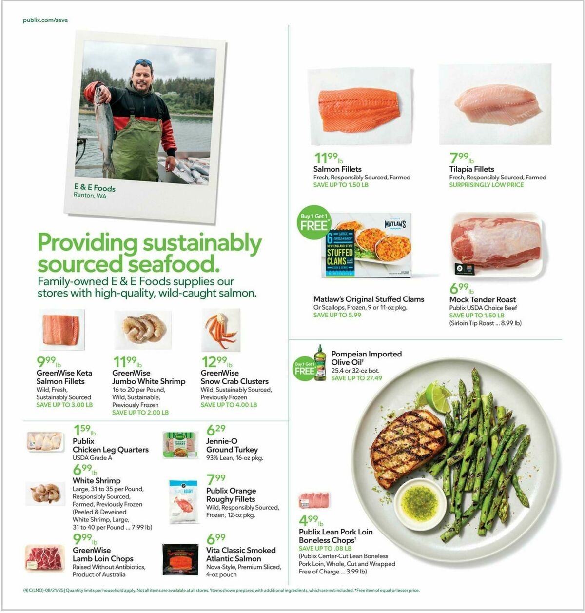 Publix Weekly Ad from August 20
