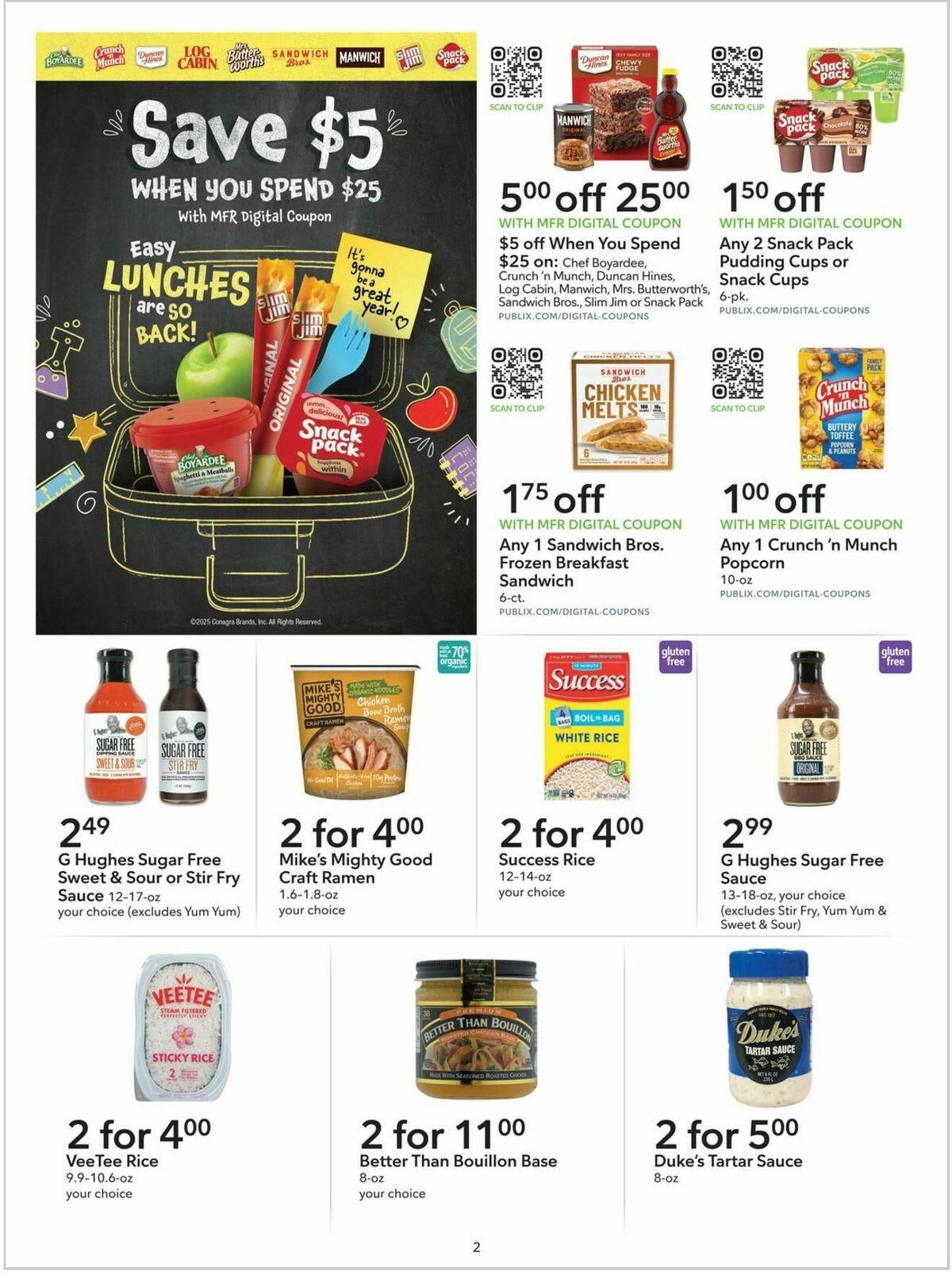 Publix Extra Savings Weekly Ad from August 23