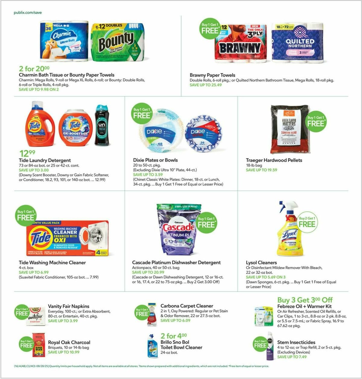 Publix Weekly Ad from August 27