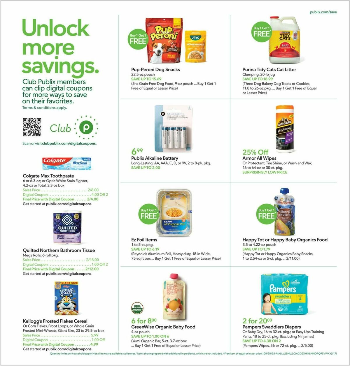 Publix Weekly Ad from August 27