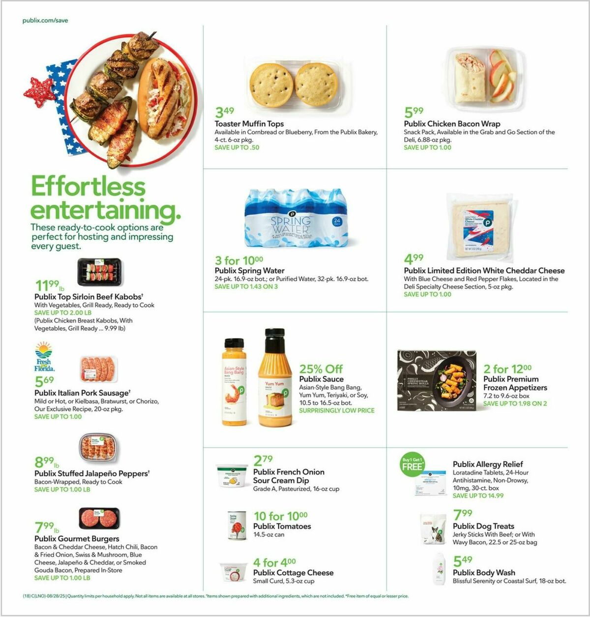 Publix Weekly Ad from August 27
