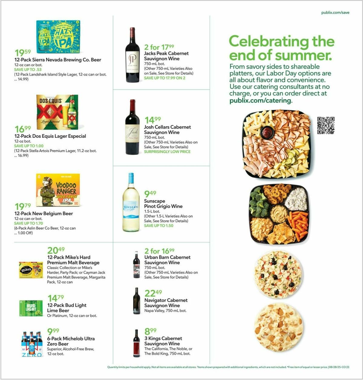 Publix Weekly Ad from August 27