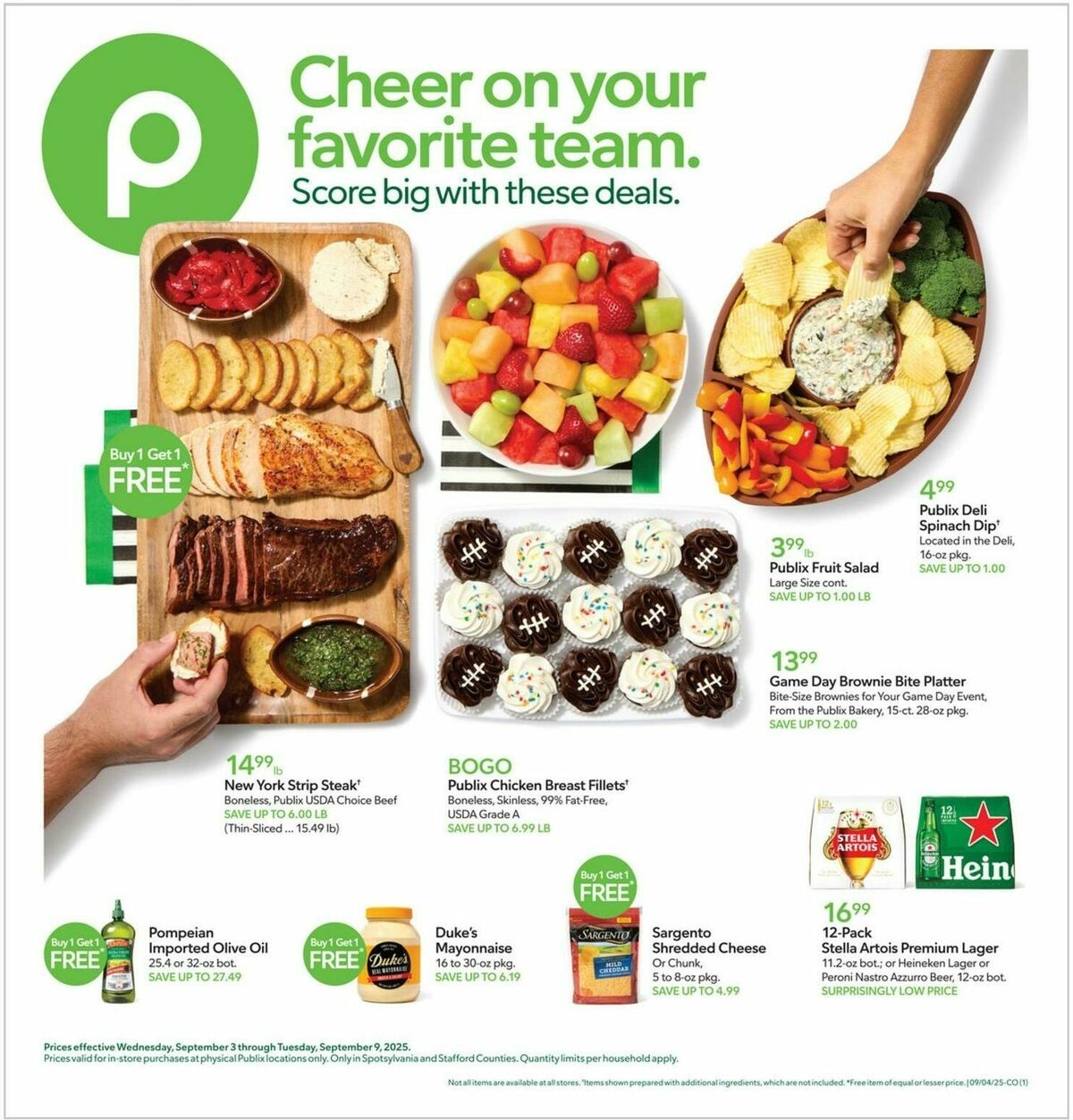 Publix Weekly Ad from September 3