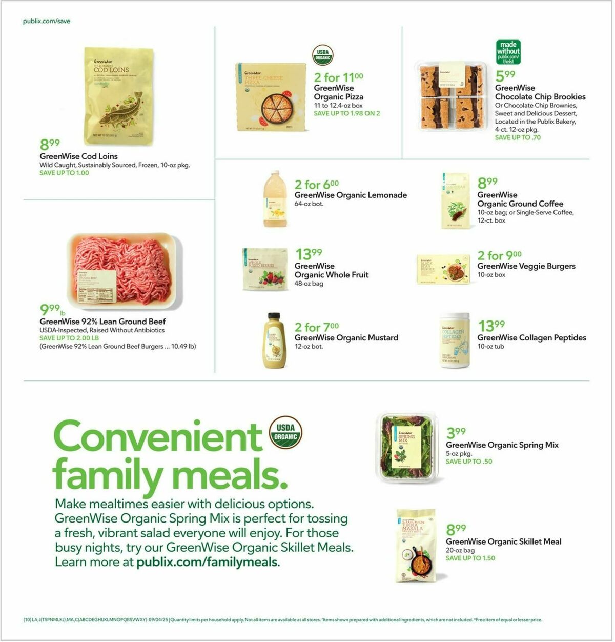 Publix Weekly Ad from September 3
