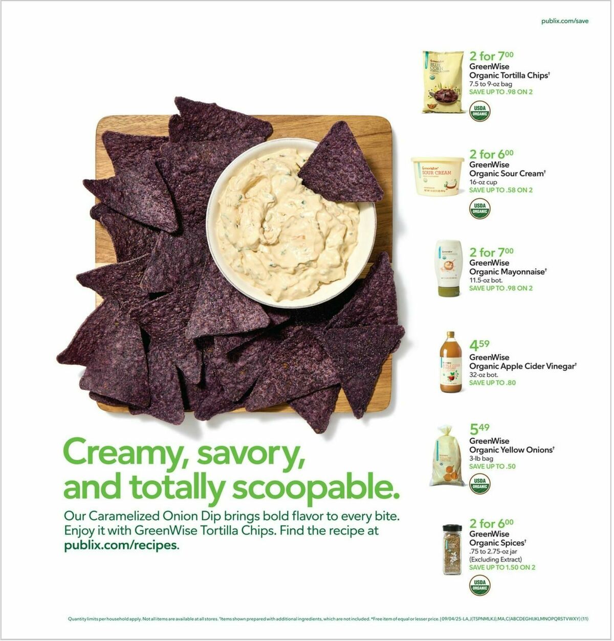 Publix Weekly Ad from September 3