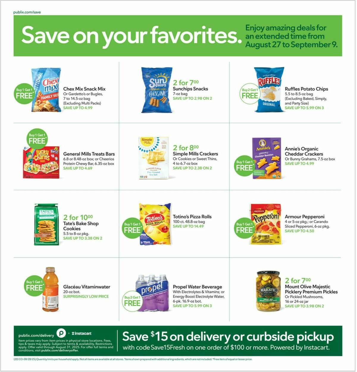 Publix Weekly Ad from September 3