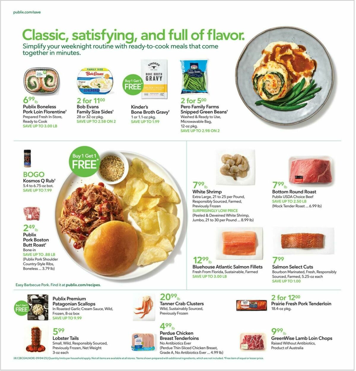 Publix Weekly Ad from September 3