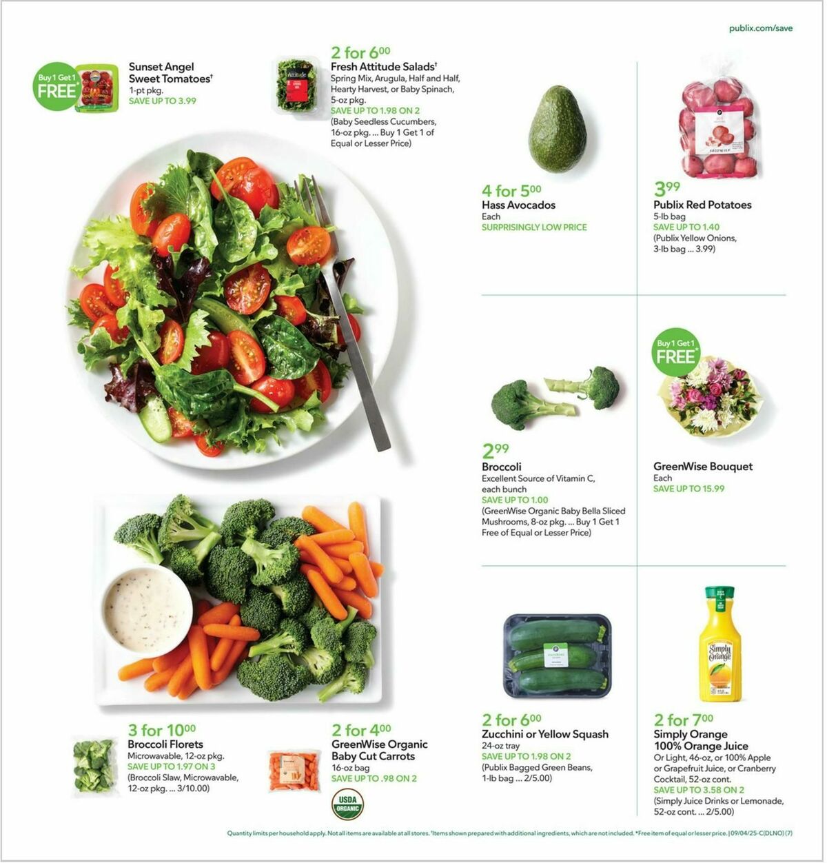 Publix Weekly Ad from September 3