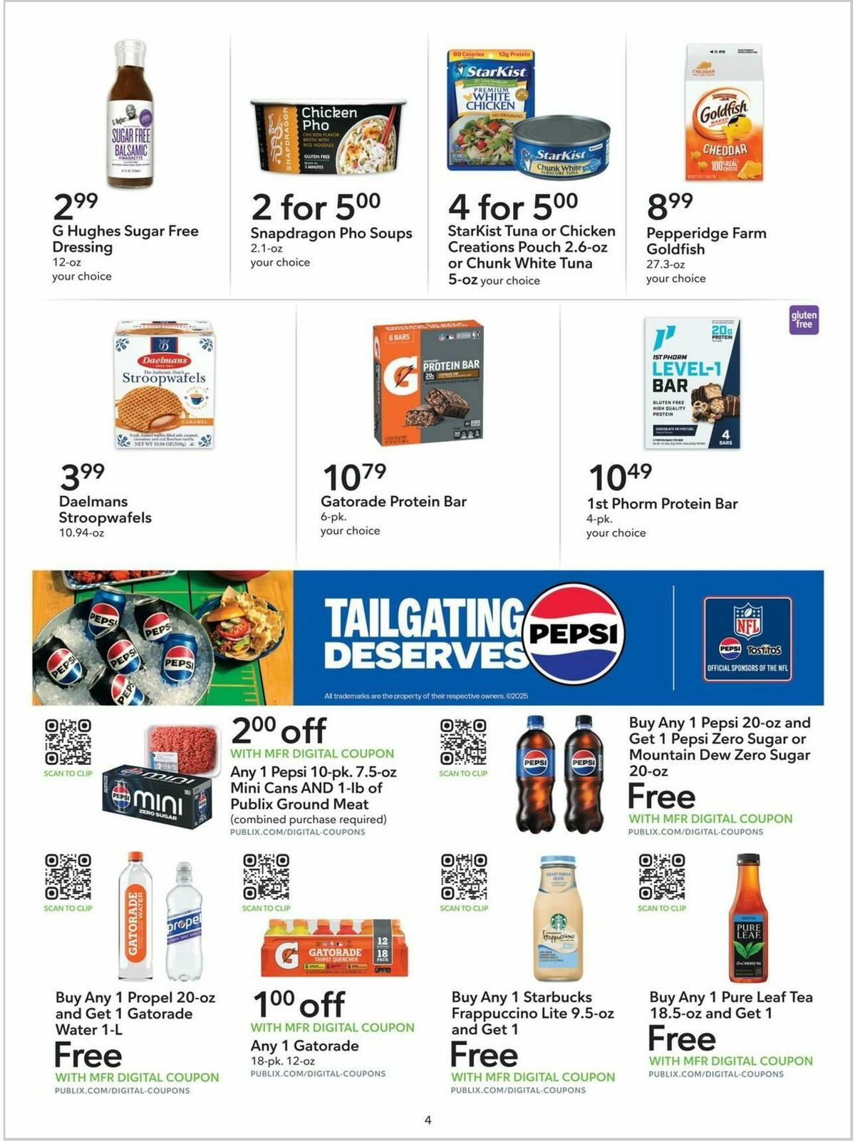 Publix Extra Savings Weekly Ad from September 6