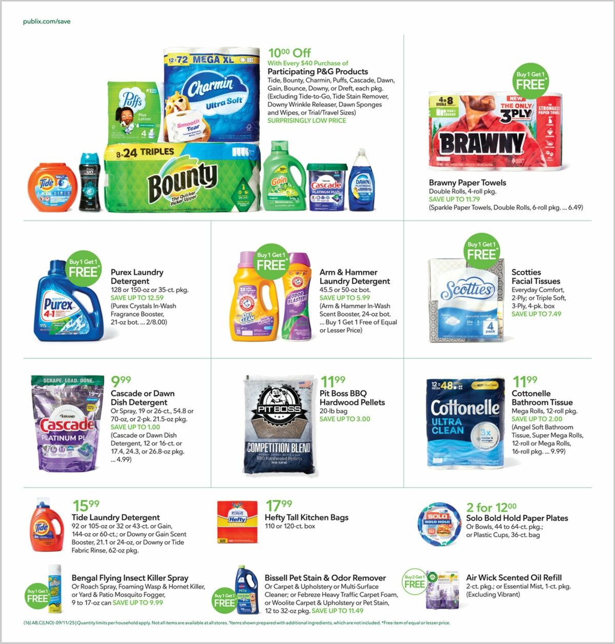 Publix Weekly Ad from September 10