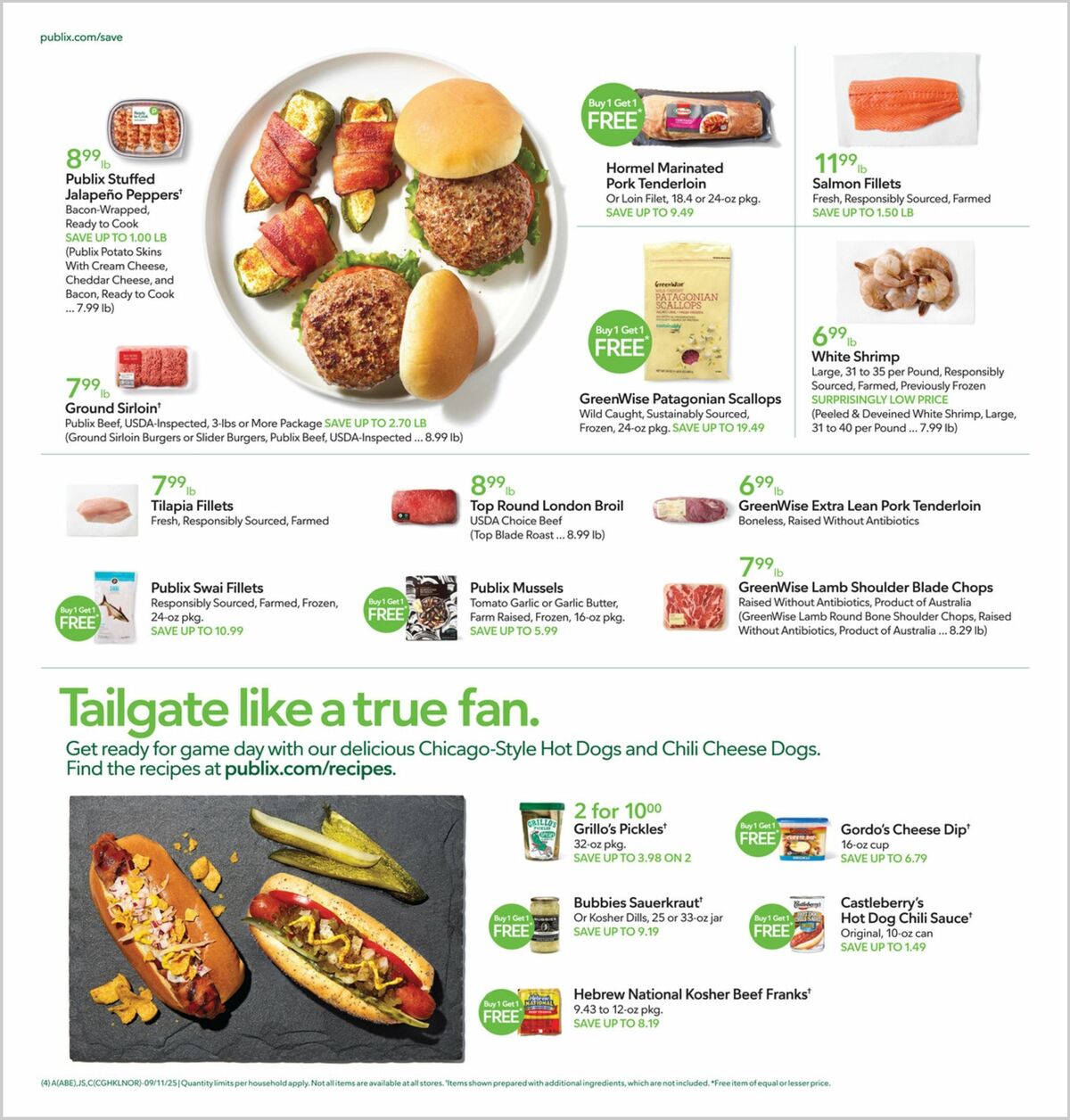 Publix Weekly Ad from September 10