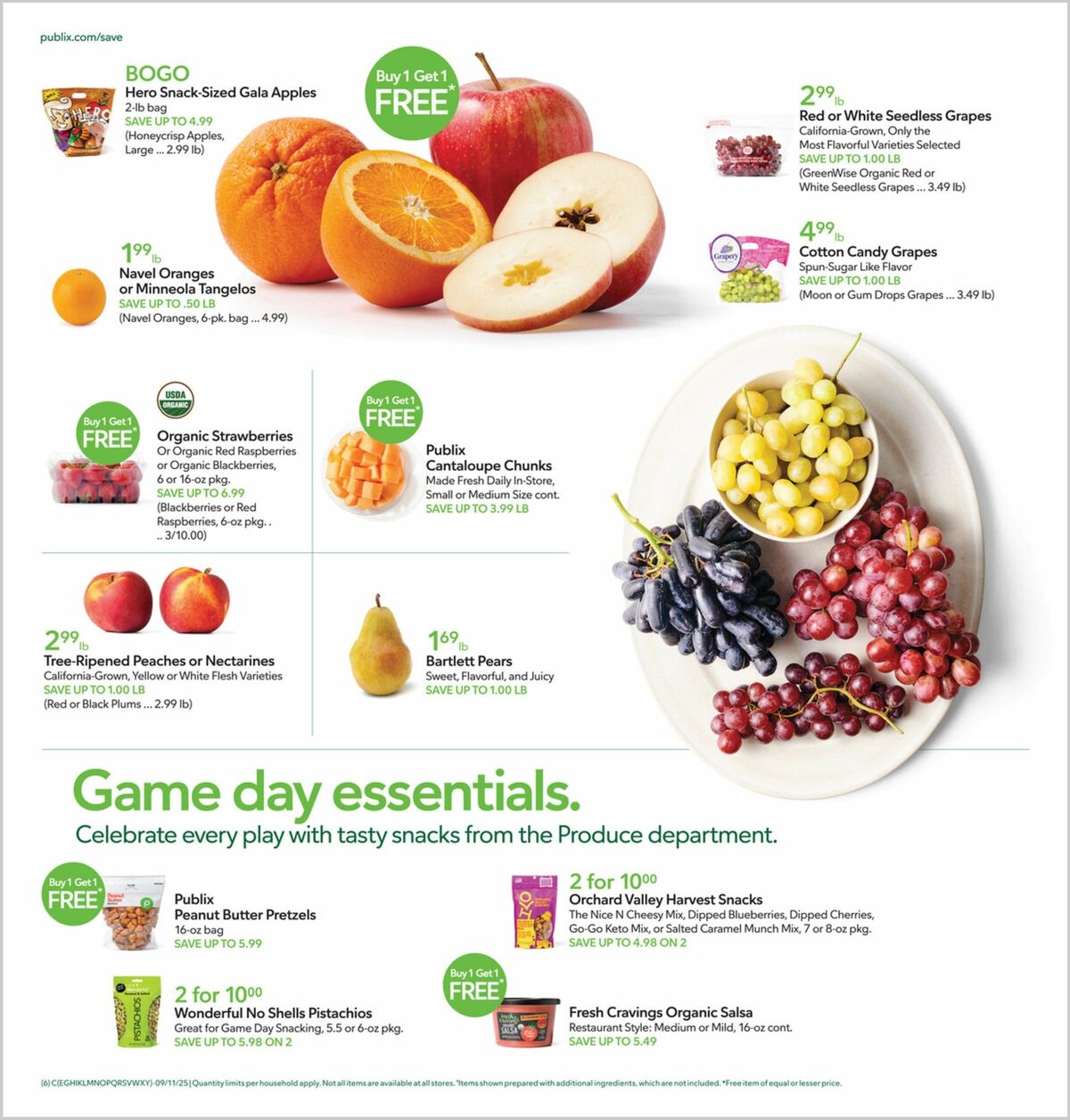 Publix Weekly Ad from September 10