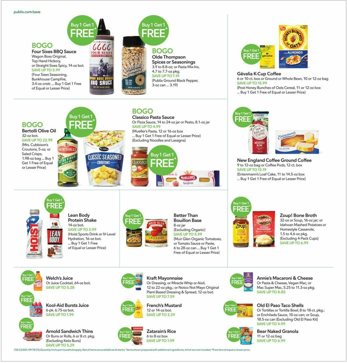 Publix Weekly Ad from September 17