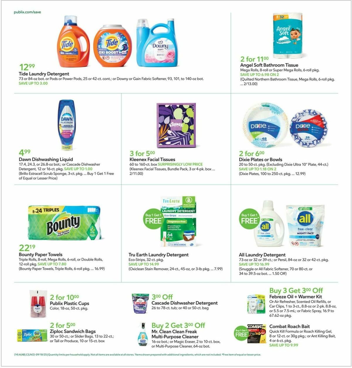 Publix Weekly Ad from September 17