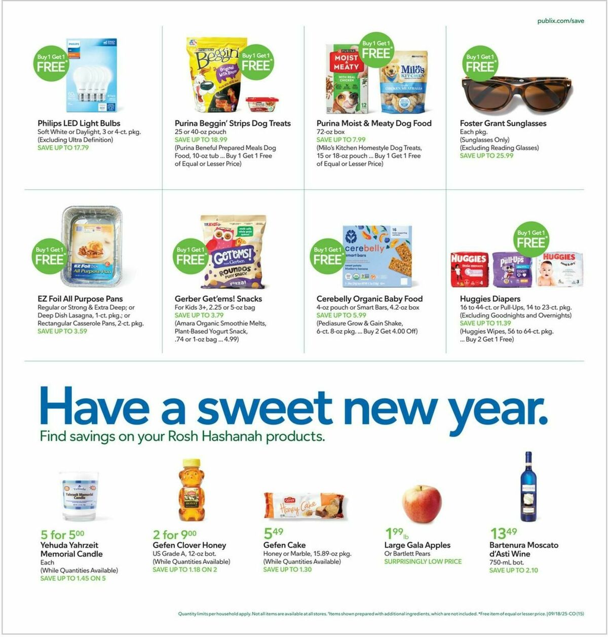 Publix Weekly Ad from September 17