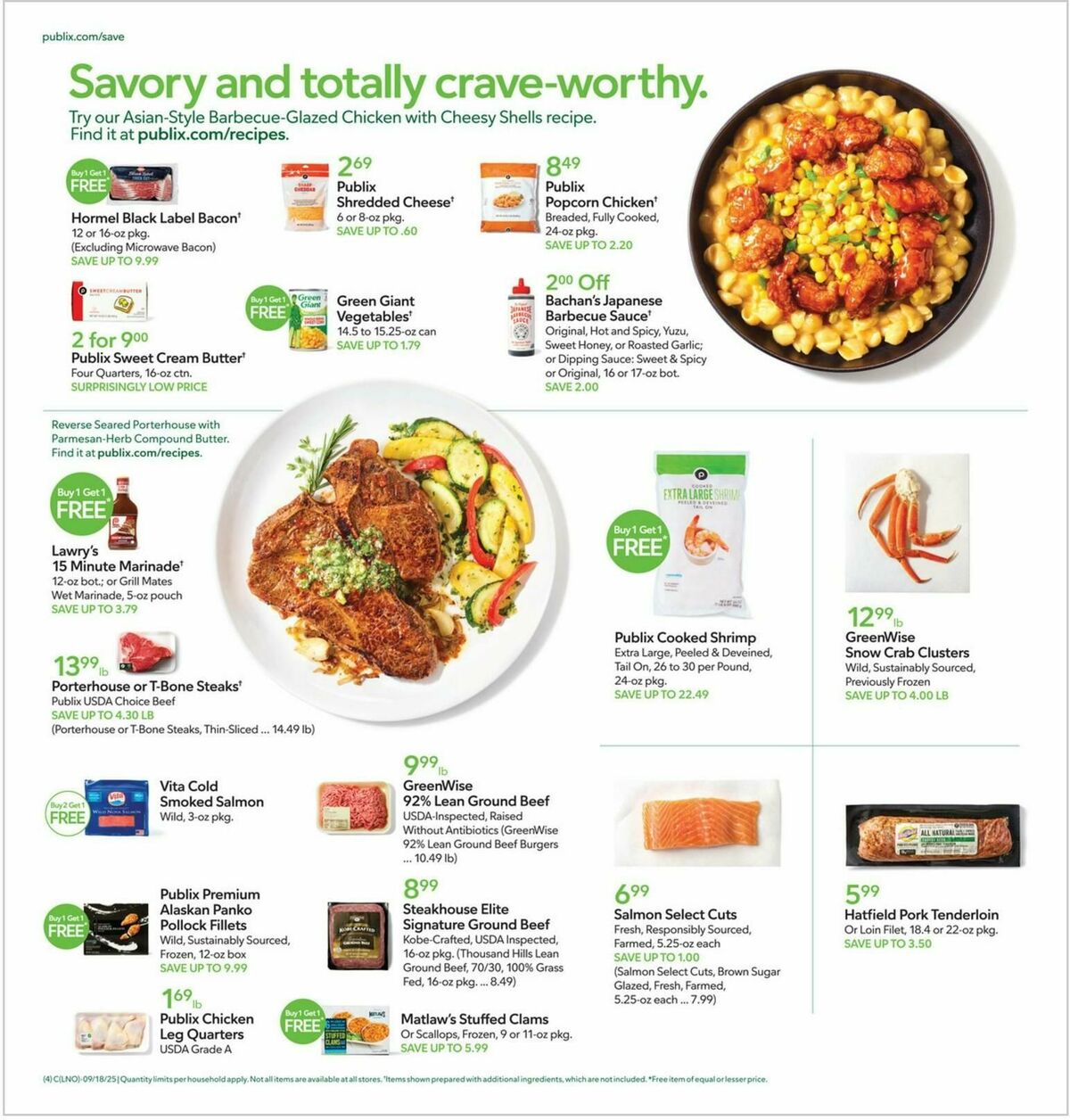 Publix Weekly Ad from September 17