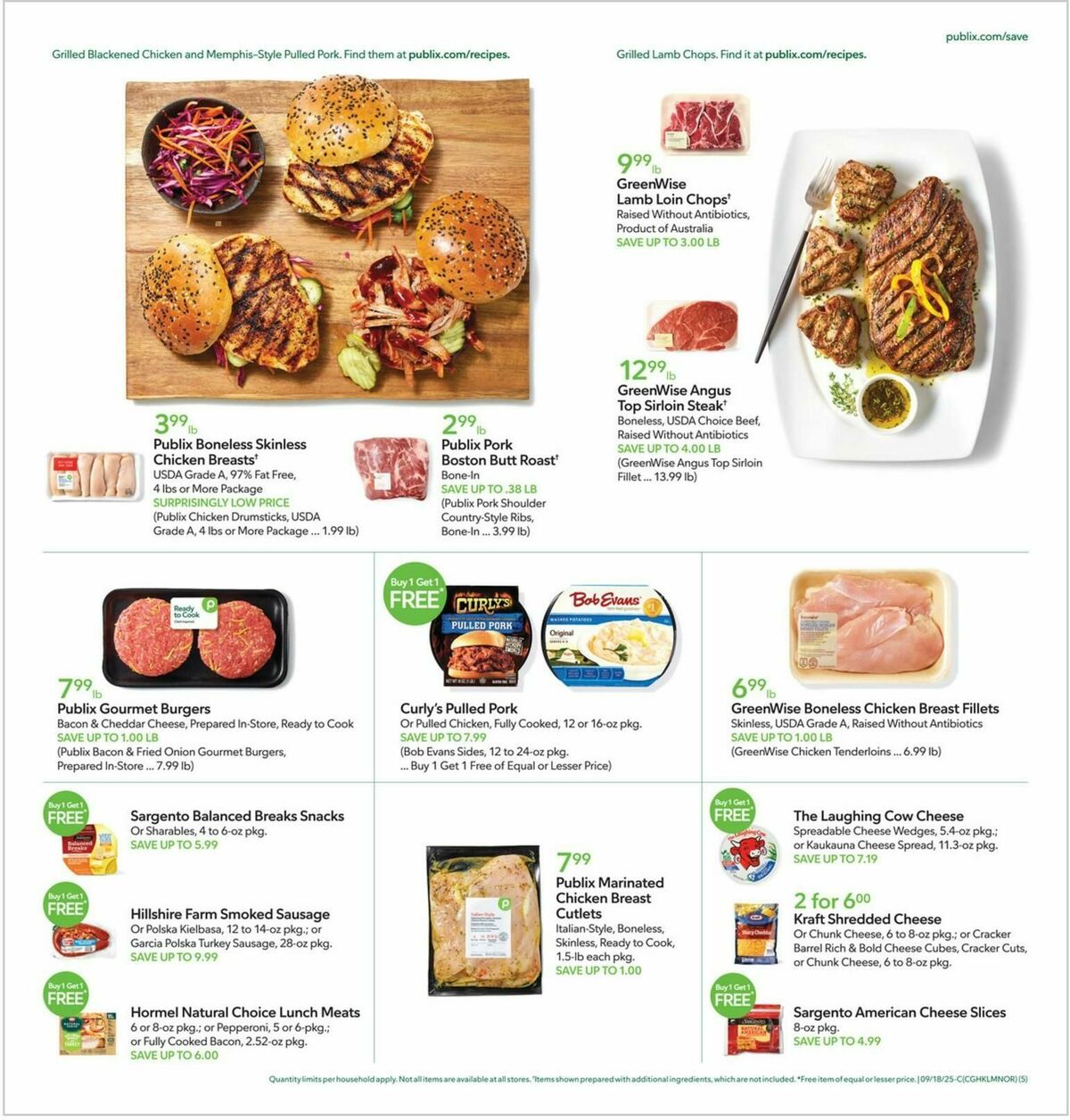 Publix Weekly Ad from September 17