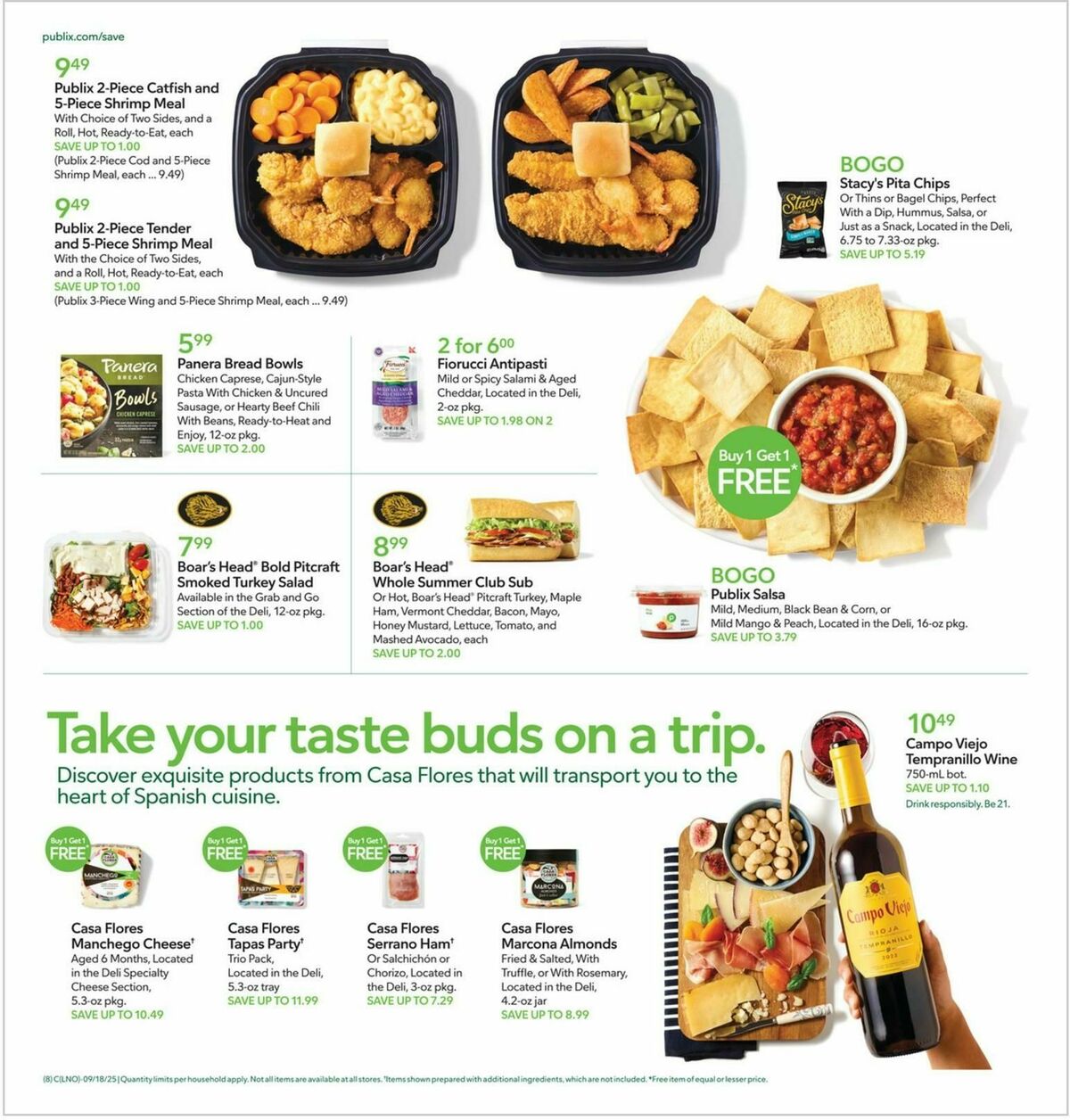 Publix Weekly Ad from September 17