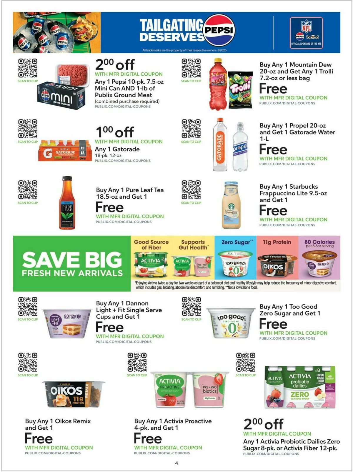 Publix Extra Savings Weekly Ad from September 20