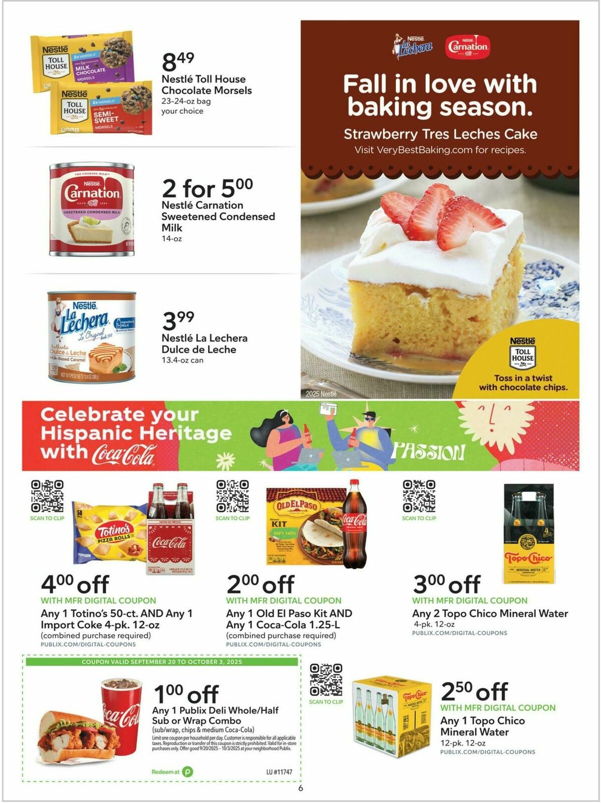Publix Extra Savings Weekly Ad from September 20