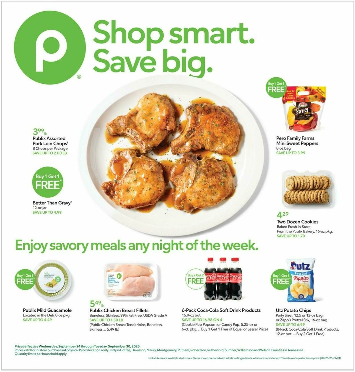 Publix Weekly Ad from September 24