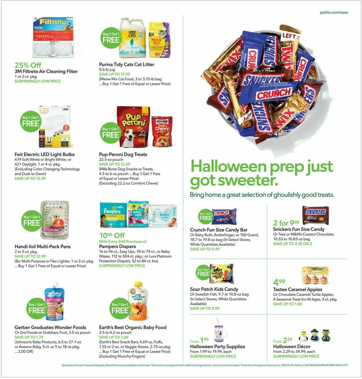 Publix Weekly Ad from September 24