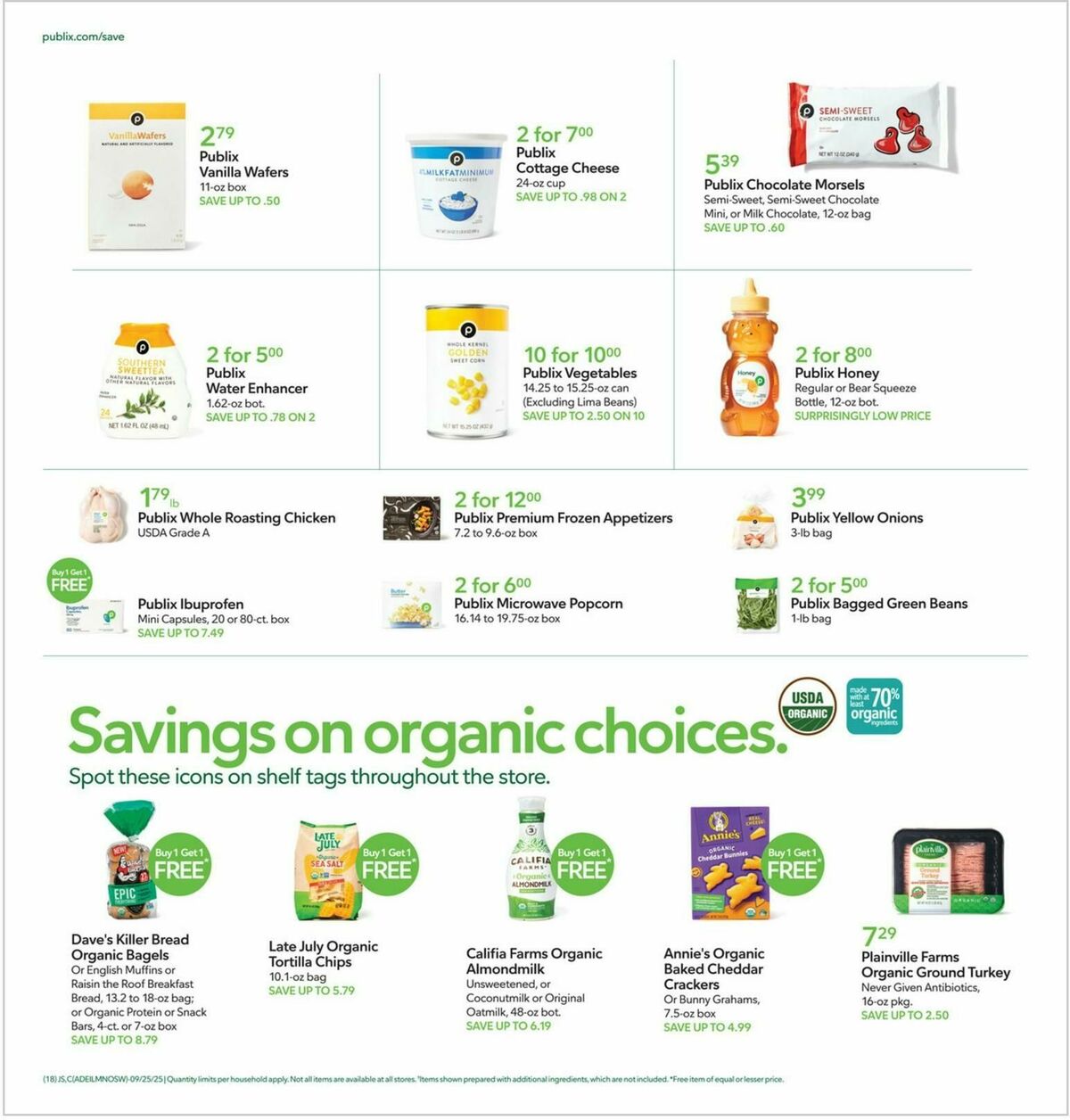 Publix Weekly Ad from September 24