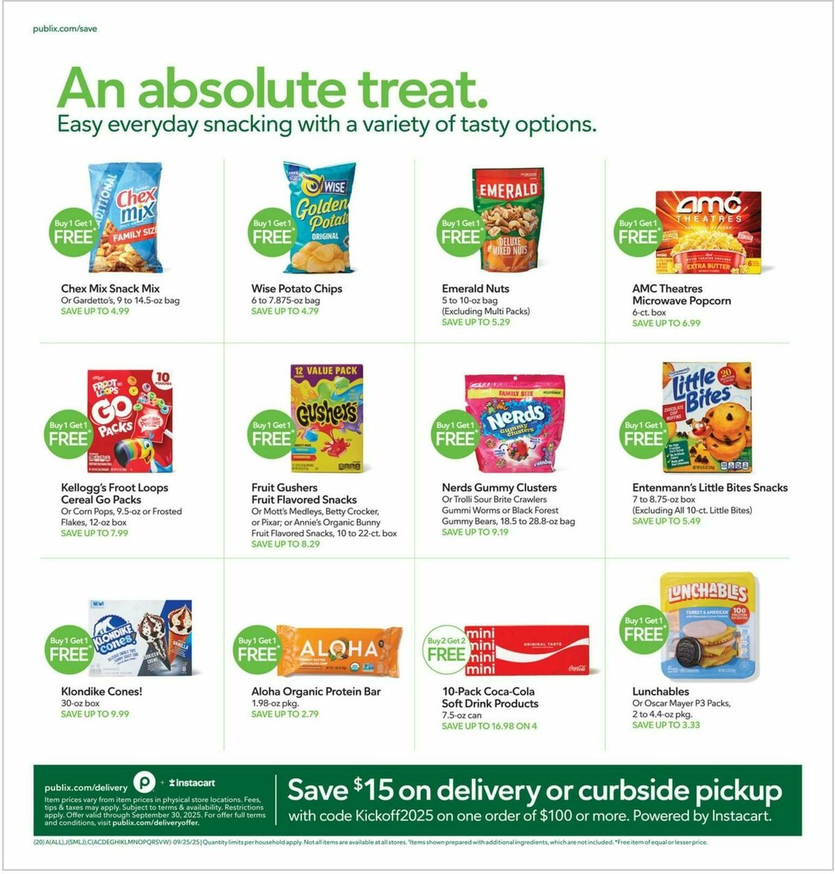 Publix Weekly Ad from September 24